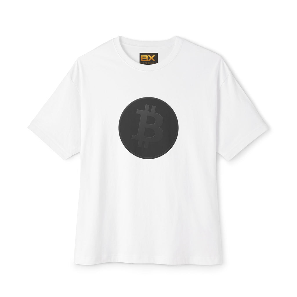 Bitcoin Minimalist Tee — “NOT your Keys, NOT your Coins” Oversized Boxy Shirt