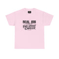 T-Shirt — "Real Job Funds My Fake Internet Career" Funny Graphic Tee